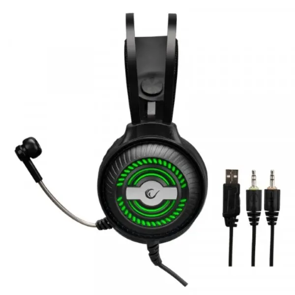 Slušalice sa mikrofonom Rampage RM-K29 Thunder Crne