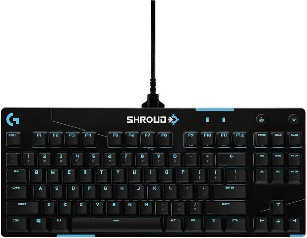 Logitech G Pro X Gaming Keyboard Shroud Edition, US