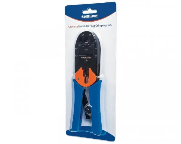 INTELLINET Modular Plug Crimping Tool universal RJ11RJ12RJ45 Blister