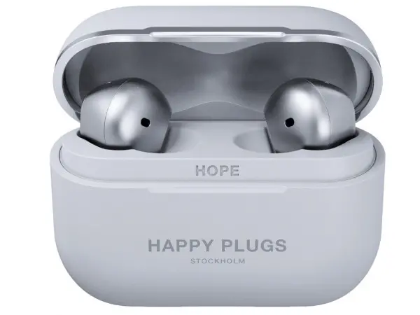 Slušalice Happy Plugs Hopebežične BTbubiceearbudsrebrna' ( '1702' ) 