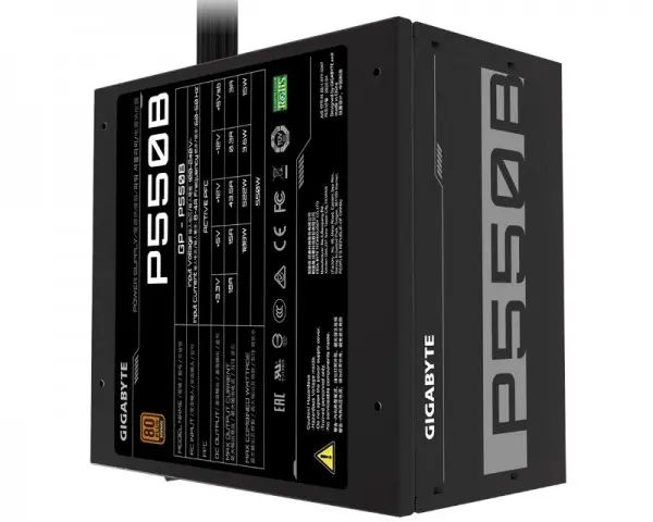 Napajanje GIGABYTE P550B 550WATX80PlusBronzecrna ( GP-P550B )