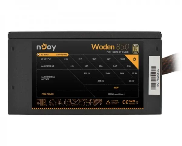 NJOY Woden 850W napajanje (PSAT-085A04W-BU01B)