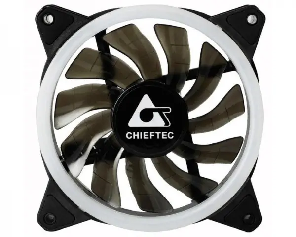 CHIEFTEC Ventilator 12025-SLC RGB 120mm x 120mm x 25mm bulk (roba bez pakovanja, refurbished, skracena garancija)