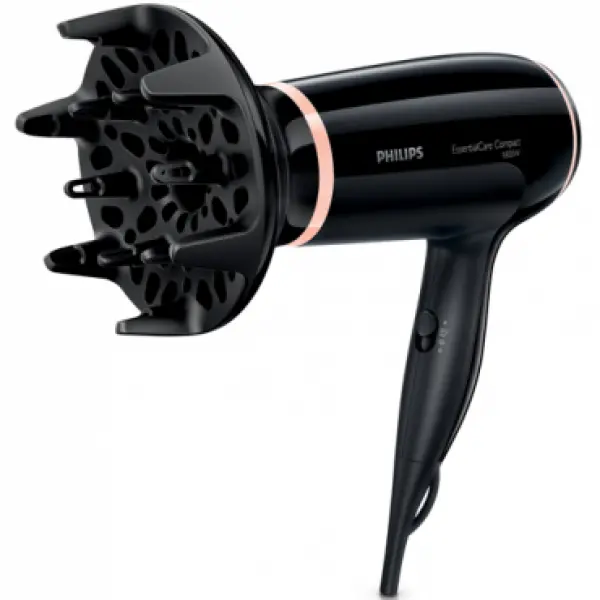 PHILIPS Fen za kosu BHD00400 (Crna), 1800W