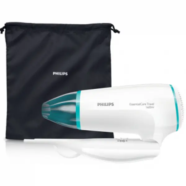 PHILIPS Fen BHD00600 EssentialCare Travel Standardni, Bela, 3, 1600 W
