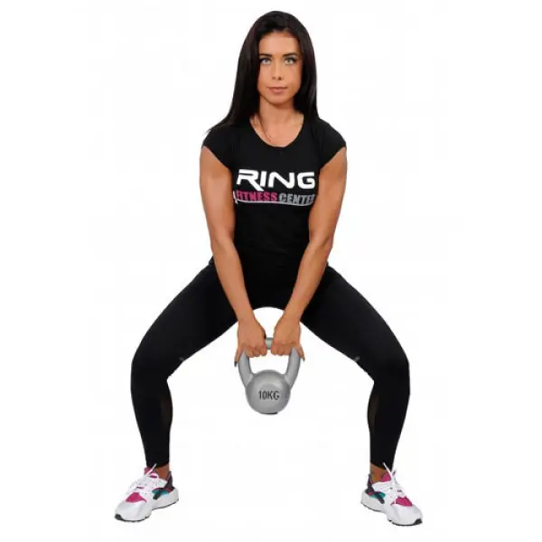 RING kettlebell 10 kg RX KETT-10 (Srebrna)