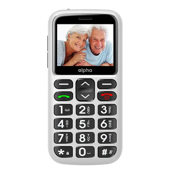 ALPHA S1 Mobilni telefon (Bela)