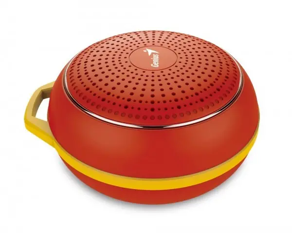 GENIUS Bluetooth zvučnik SP-906BT (Crvena) Mono, 3W, 40mm, 100Hz - 20KHz