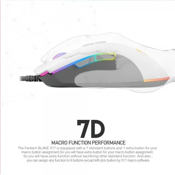 FANTECH Miš Gaming X17 Blake Space Edition
