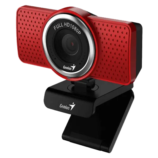 GENIUS Webcam Ecam 8000 (Crvena), 2.0 Mpix