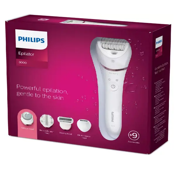 PHILIPS Epilator BRE74010 (Bela)