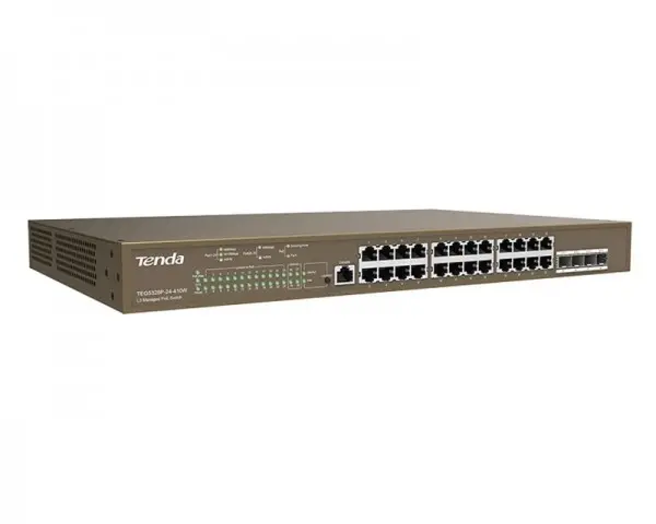 TENDA TEG5328P-24-410W L3 Managed PoE Switch