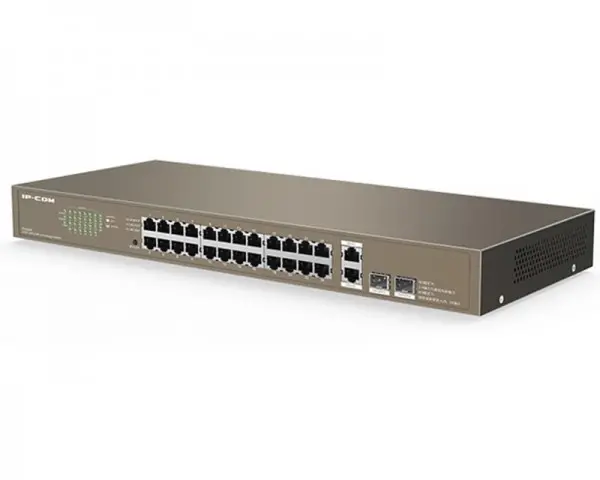 IP-COM F1026F 24FE+2GE2SFP Ethernet Umanaged Switch