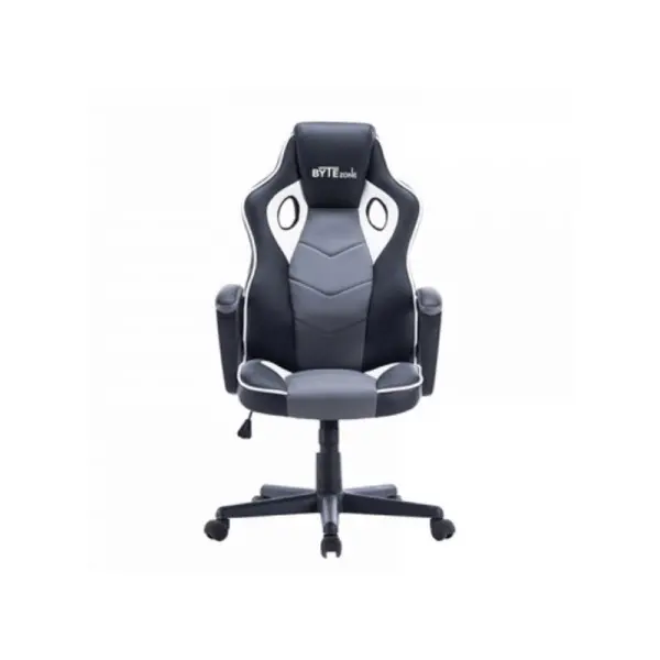 BYTEZONE Gaming stolica Racer (Crno-Siva)