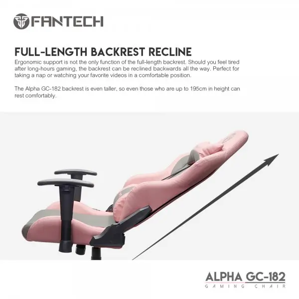 FANTECH Stolica Alpha GC182 (Pink)