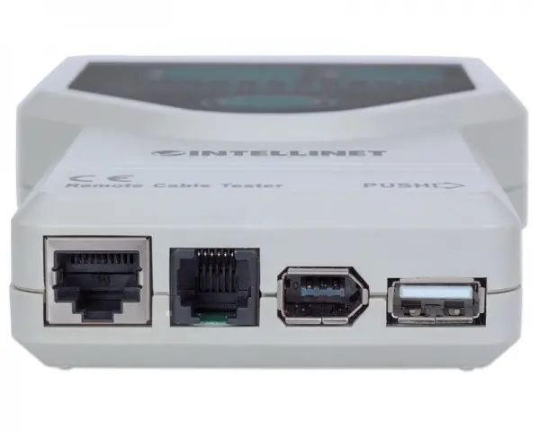 INTELLINET Cable tester 5 in 1 retail Box sivi