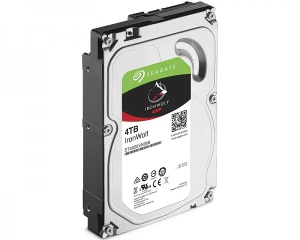 SEAGATE 4TB 3.5'' SATA III 64MB ST4000VN008 IronWolf NAS