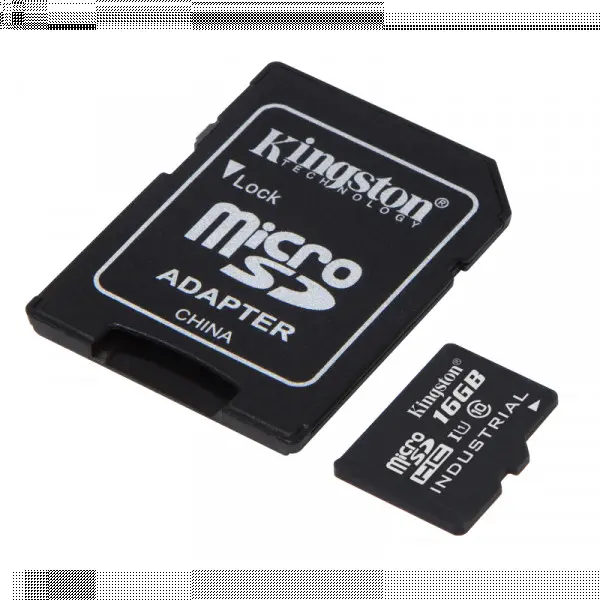 Micro SDXC Kingston 16GB Class 1 u1 90MBs-45MBs +adapter