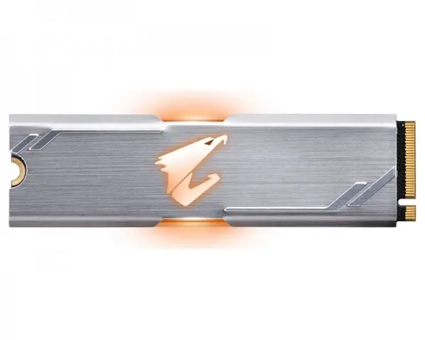 GIGABYTE 512GB M.2 PCIe Gen3 x4 NVMe AORUS RGB SSD GP-ASM2NE2512GTTDR