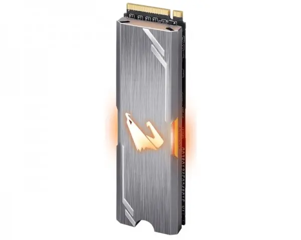 GIGABYTE 512GB M.2 PCIe Gen3 x4 NVMe AORUS RGB SSD GP-ASM2NE2512GTTDR