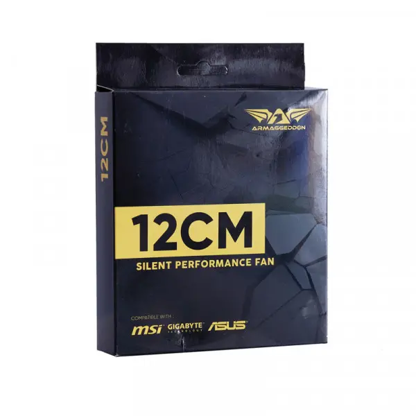 Armaggeddon Silent black 12cm cooler
