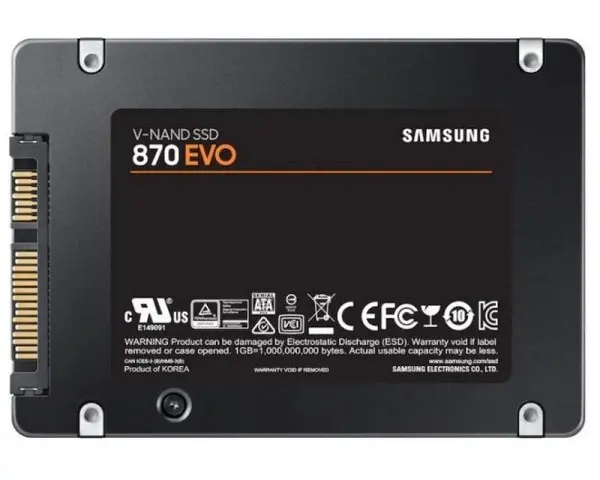 SAMSUNG 2TB 2.5'' SATA III MZ-77E2T0B 870 EVO Series SSD