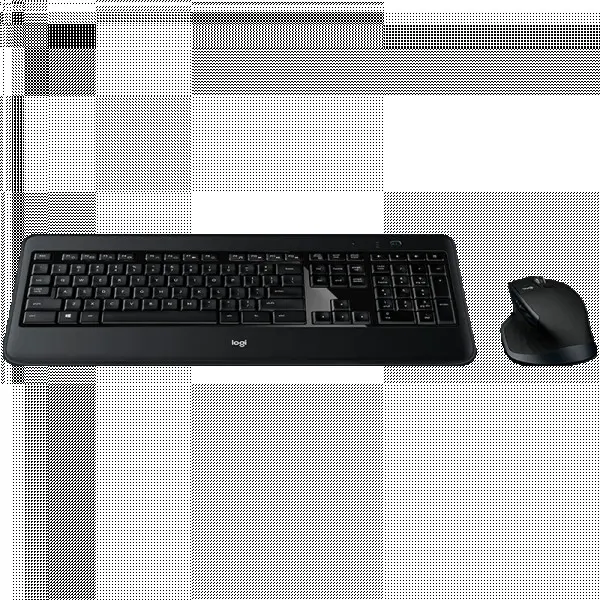 Wireless Desktop MX900, Advanced, US, Keyboard & Mouse (Bluetooth), 2.4GHz, Unifying Receiver, Media Player Control ( 920-008879 ) 