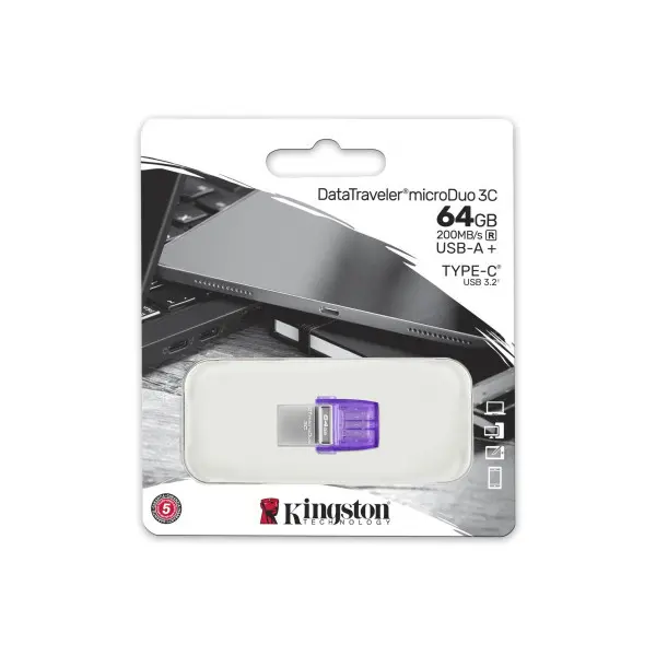 FlashDrive 64GB Kingston DTDUO3CG364GB