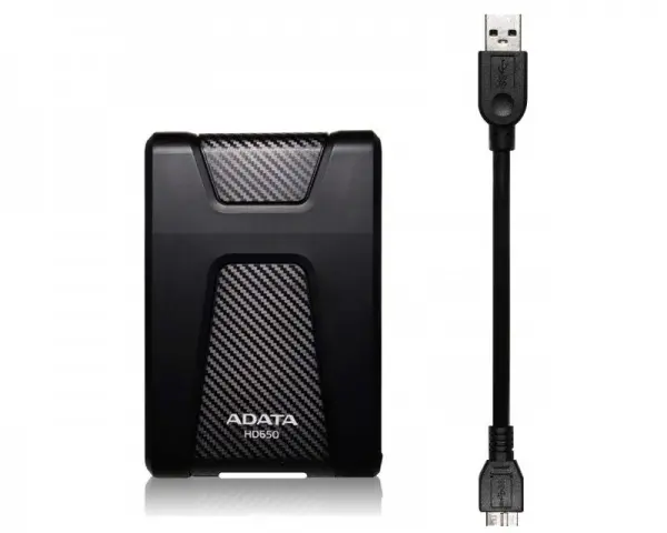 A-DATA 2TB 2.5'' AHD650-2TU31-CBK crni eksterni hard disk