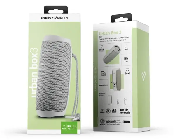 ENERGY SISTEM Urban Box 3 Mist portable zvučnik beli