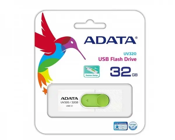 A-DATA 32GB 3.1 AUV320-32G-RWHGN belo zeleni