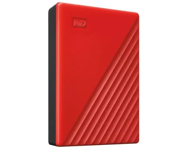 WD My Passport 4TB 2.5'' WDBPKJ0040BRD crveni