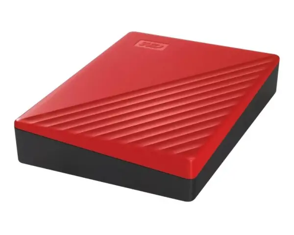 WD My Passport 4TB 2.5'' WDBPKJ0040BRD crveni