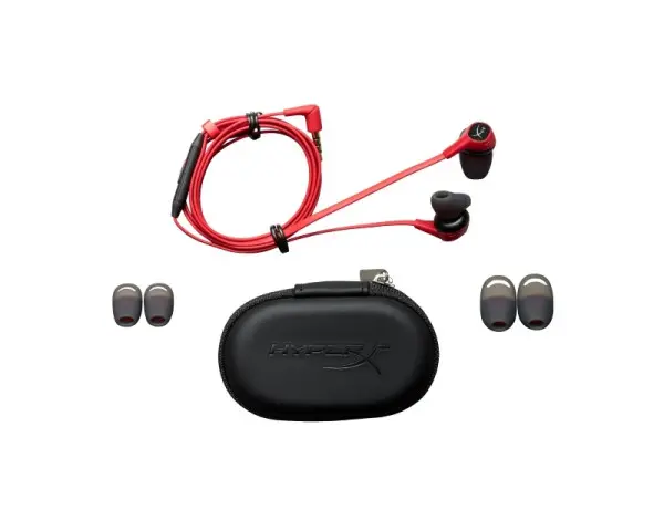 HYPERX Cloud Earbuds Red HX-HSCEB-RD Gaming slušalice sa mikrofonom crvene