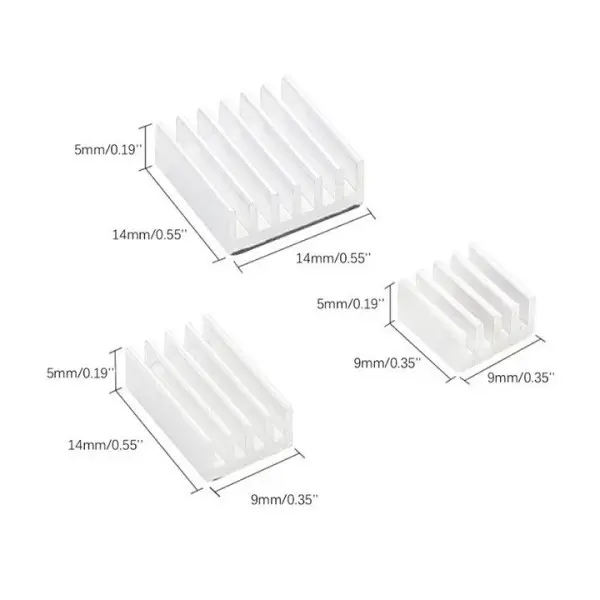 Raspberry Pi4 aluminijumski set 31