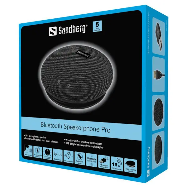 Bluetooth speakerphone Sandberg Pro 126-29