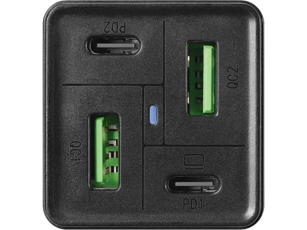 USB punjač Sandberg 4u1 2xUSB2xUSB C 65W 441-45
