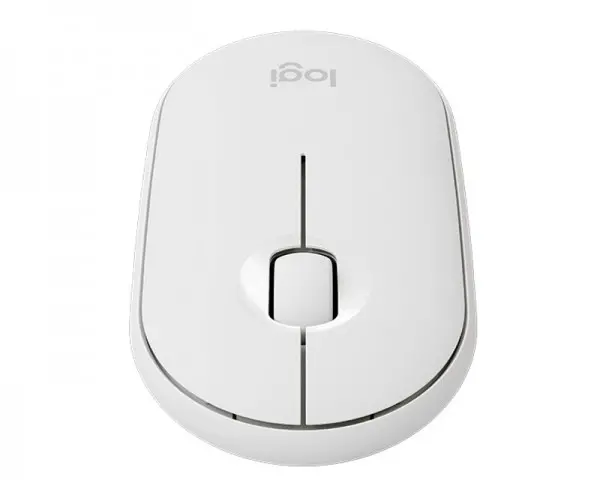 LOGITECH Pebble M350 Wireless Beli miš