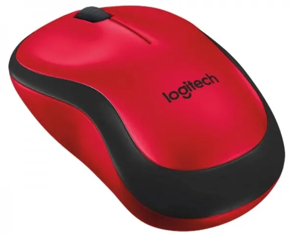 LOGITECH M220 Silent Wireless crveni miš