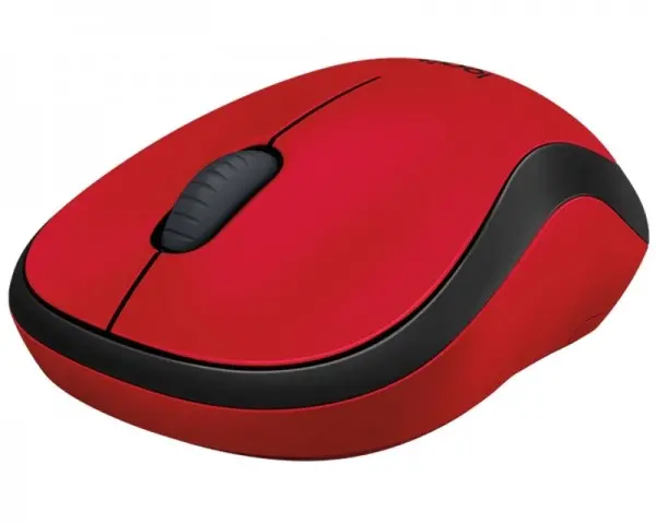 LOGITECH M220 Silent Wireless crveni miš