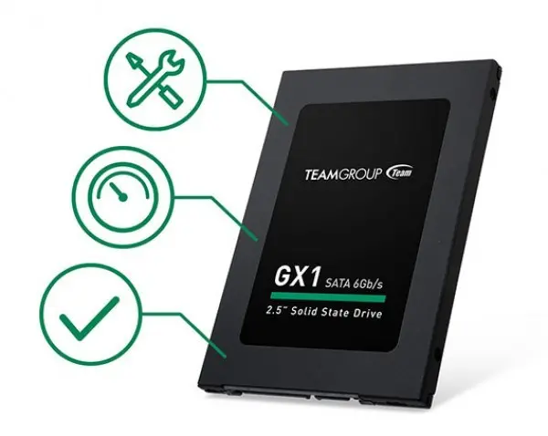 x-TeamGroup 2.5 240GB SSD SATA3 GX1 7mm 500/400MB/s T253X1240G0C101