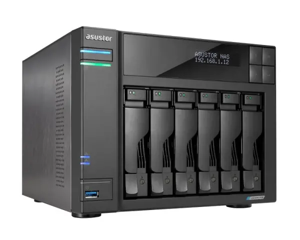 ASUSTOR NAS Storage Server LOCKERSTOR 6 Gen2 AS6706T