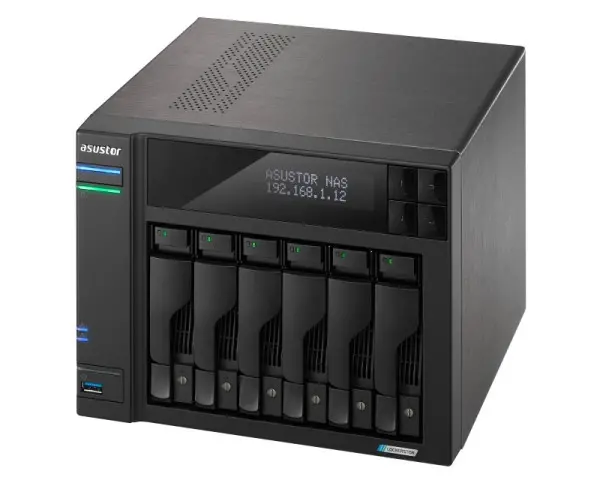 ASUSTOR NAS Storage Server LOCKERSTOR 6 Gen2 AS6706T
