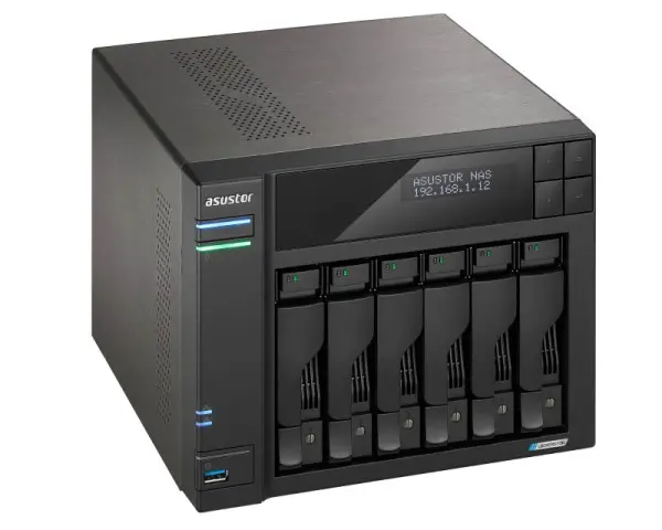 ASUSTOR NAS Storage Server LOCKERSTOR 6 Gen2 AS6706T