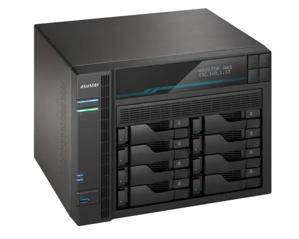 ASUSTOR NAS Storage Server LOCKERSTOR 8 AS6508T
