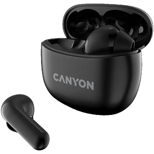 Canyon TWS-5 Bluetooth headset, with microphone, BT V5.3 JL 6983D4, Frequence Response:20Hz-20kHz, battery EarBud 40mAh*2+Charging Case 500 (3)
