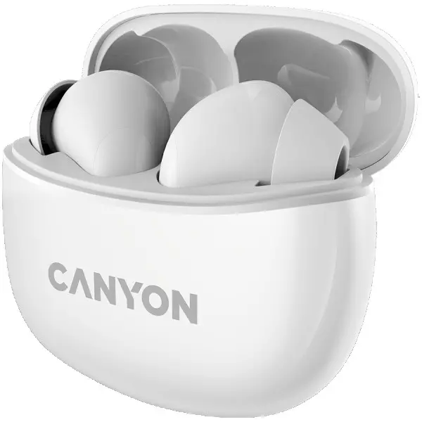 Canyon TWS-5 Bluetooth headset, with microphone, BT V5.3 JL 6983D4, Frequence Response:20Hz-20kHz, battery EarBud 40mAh*2+Charging Case 500 (4)