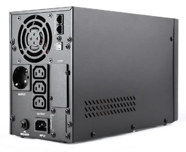 EG-UPS-PS1000-01  Gembird UPS sa stabilizatorom 1000VA (800W) pure sine wave, LCD, USB, black