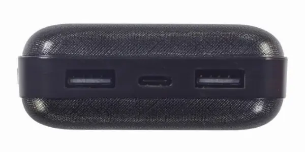 PB20-02 Gembird Power bank 20000mAh 2xUSB, LED