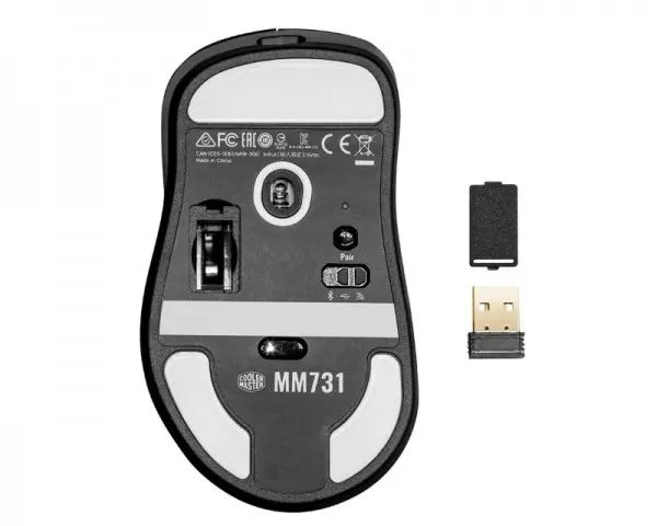 COOLER MASTER MM731 Hybrid miš crni (MM-731-KKOH1)